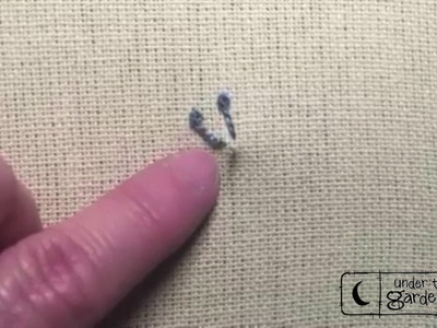 Stitching Society Pistil Stitch Tutorial by Amy McClellan