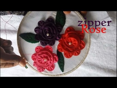 Zipper Rose | Hand Work