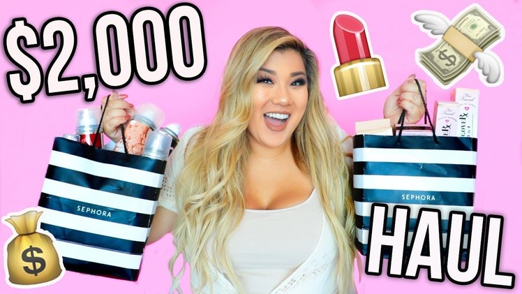 $2,000 LUXURY MAKEUP HAUL!! Sephora + Kylie Cosmetics HAUL!!