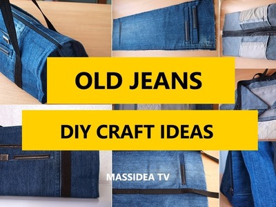 50+ Creative Craft Ideas for Old Jeans Simple DIY 2017