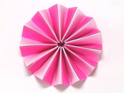 Accordion Paper Flower I Easy I DIY I Craft I Tutorial I