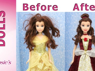 Beauty and The Beast: Belle's Makeover Part 2 - Red Dress