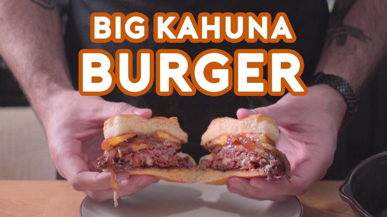 binging with babish paunch burger