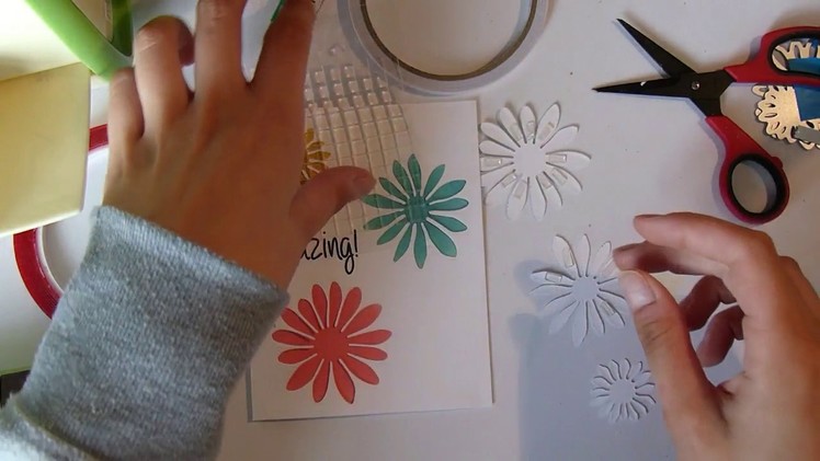Card Making with my favourite flower dies from Aliexpress!