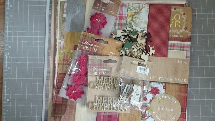 Craft Haul & Christmas  - Stampin'Up!, Crafter's Companion, Hobbycraft