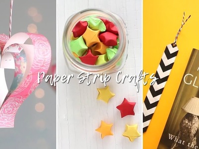 Craft ideas using Strip of Paper!
