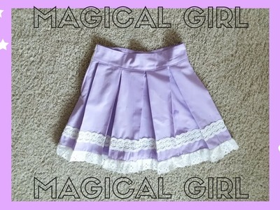 DIY Box Pleat Skirt｜Magical girl skirt