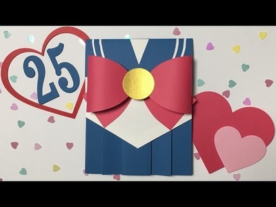 【DIY CARD】#2 Sailor Moon CARD  セーラームーンDIYカード OKAPI CRAFT HOBBY