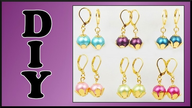 DIY | Cupcake ohrringe | Perlen Schmuck | Cute Cupcake earrings | Pearl jewelry | Beadwork