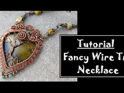DIY Fancy Wire Tree Necklace