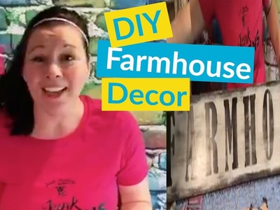 DIY Farmhouse decor