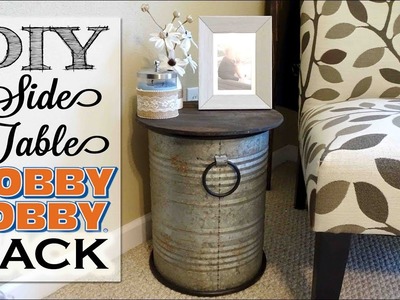 DIY Side Table | Hobby Lobby Hack