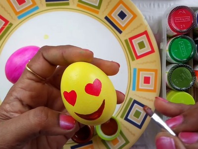 Egg shell craft- A cute craft for kids and also for adults. Egg shell plants-indoor plants.