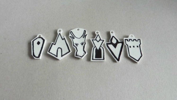 Geek out! Craft Skyrim Charm Bracelet Tutorial