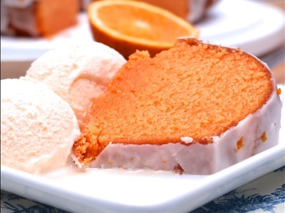 Glazed Orange Dream Pound Cake