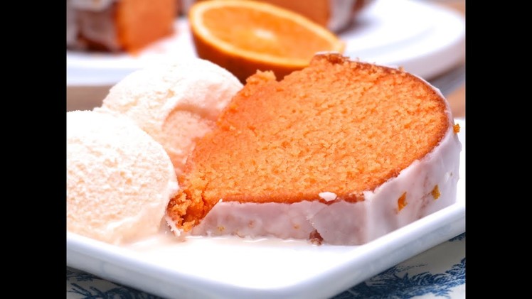 Glazed Orange Dream Pound Cake