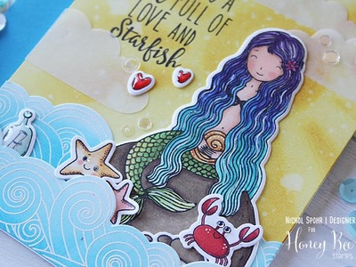 Honey Bee Stamps | Create A Mermaid Scene Card