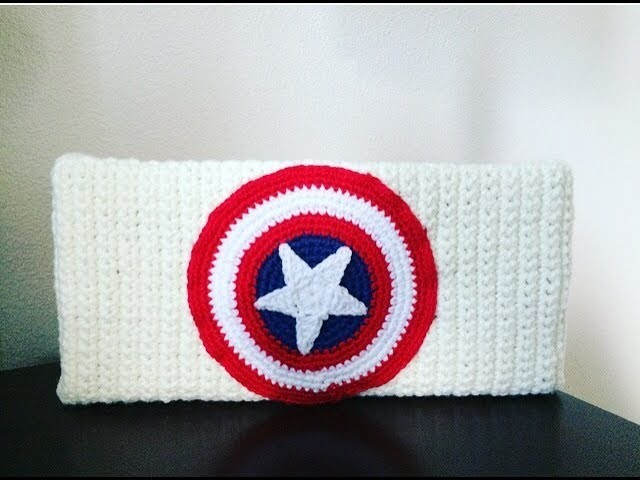 How To Crochet A Captain America Shield, Lilu's Handmade Corner Video # 155