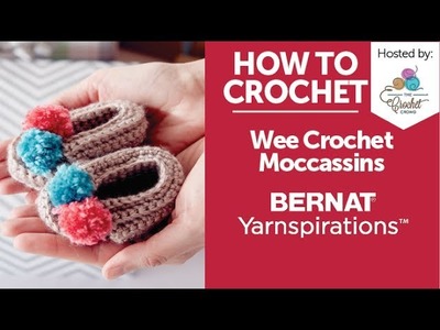 How to Crochet Wee Crochet Moccasins