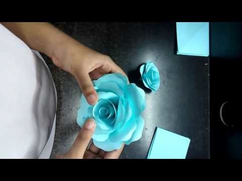 How to do paperwork flowers craft(2)