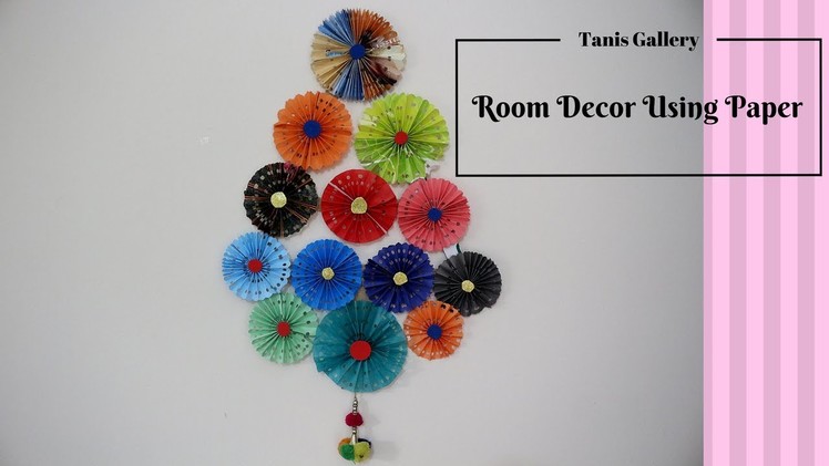 How to Make a DIY Amazing Room Decor Using Paper | paper craft ideas for decoration step by step