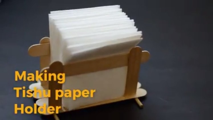 How to make a tissue paper holder |Easy Diy Craft|