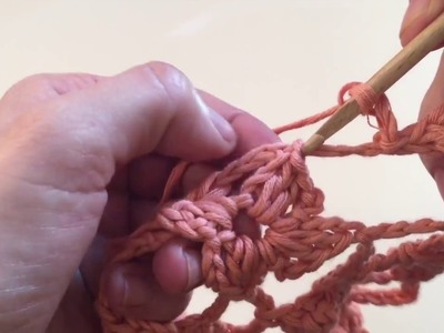 How to make flower stitch in crochet - Ending | WE ARE KNITTERS