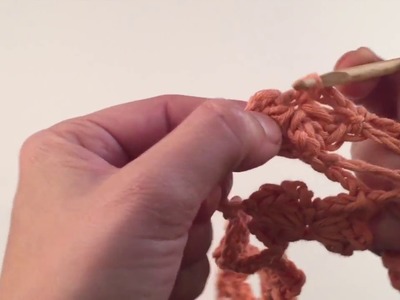 How to make flower stitch in crochet - Row 4 | WE ARE KNITTERS