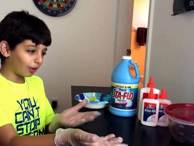 How to Make Magnetic Slime for Kids DIY Craft Project Science Tutorial - AJs World of Adventures