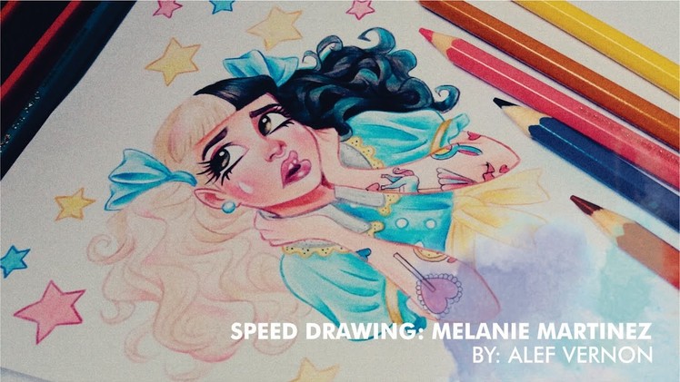 Melanie Martinez - Pacify Her Disney Style - Speed Drawing