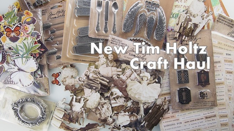 New Tim Holtz Craft Haul ♡ Maremi's Small Art ♡