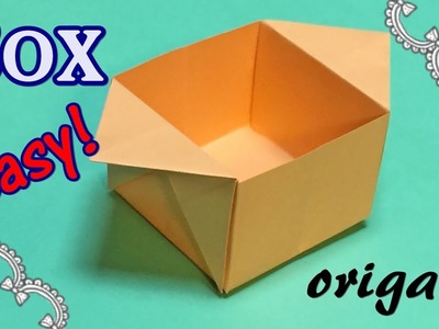 Origami Box out of A4 Paper  | Easy and Simple Origami Paper Craft for Beginners