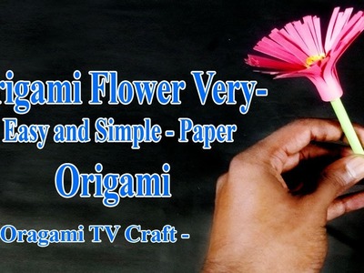 Simple Origami Flower How To Make Origami Flower For Kids