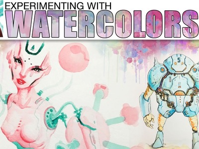 Painting Characters with Watercolors