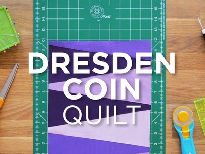 Quilt Snips Mini Tutorial - Dresden Coin Block