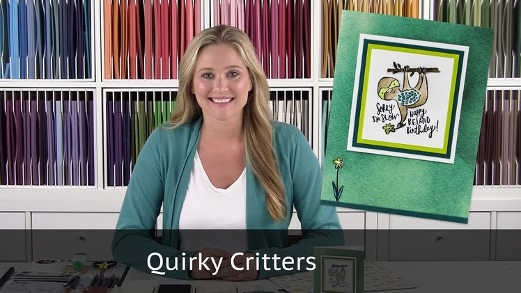 Quirky Critters Stamp Set from Stampin Up!