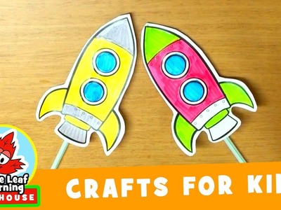 Rocket Craft for Kids | Maple Leaf Learning Playhouse