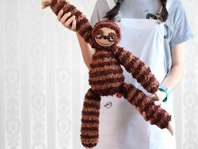 Sloth Amigurumi - Free Crochet Pattern | Craft Passion