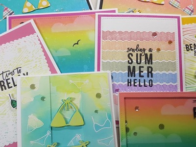 SSS July Card Kit and NEW Distress Oxide Colors