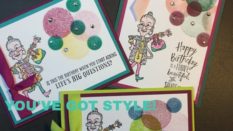 Stampin" Up!  You've Got Style  So Sally Paper Craft