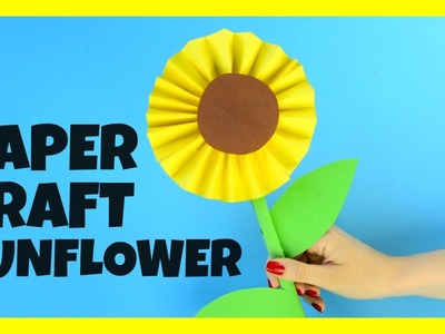 Sunflower Paper Craft for Kids