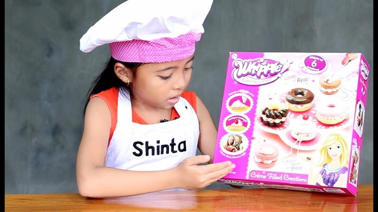 Unboxing Mainan Anak Whipple Craft N Fun Creme Desserts Donuts Macarons