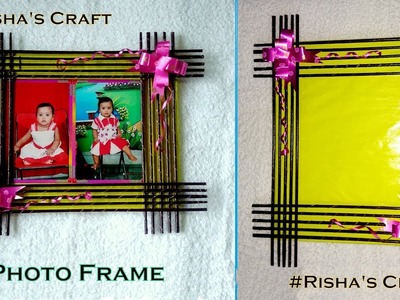 Useful Photo Frame Making at Home. beautiful and best Craft idea