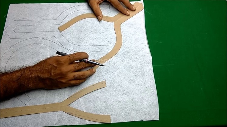 Basic neck design cutting tips for beginners  DIY tutorial മലയാളം, Basic neck pattern malayalam