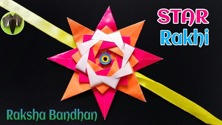 Braided Star Rakhi for Raksha Bandhan (Design 25) - DIY | Handmade | Tutorial | Adv. Origami - 767