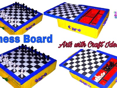 Crafting Chess Board with Tharmacol & Quelling-Papers:Arts with Craft Ideas