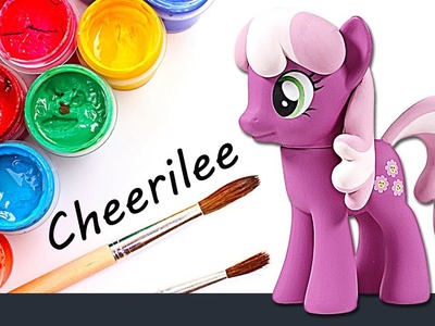 CUSTOM My Little Pony CHEERILEE Tutorial MLP Toy Figure DIY | SweetTreatsPonies