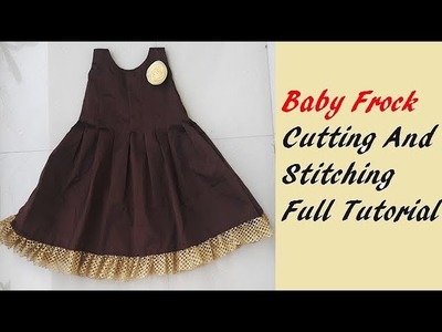 DIY Baby frock Cutting And Stitching Full Tutorial