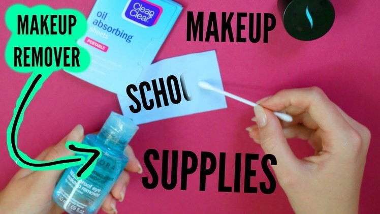 DIY Back To School Makeup School Supplies Part 6