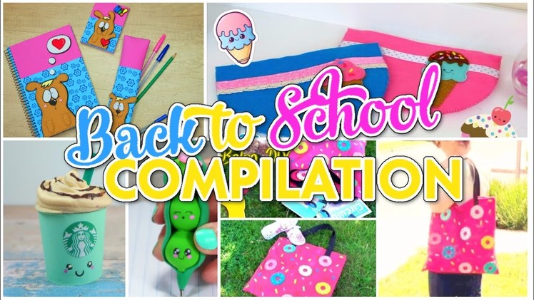 DIY Back To School Supplies You Need To Try! CRAFTS COMPILATION